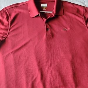 Greg Norman Collection Red Polo Shirt